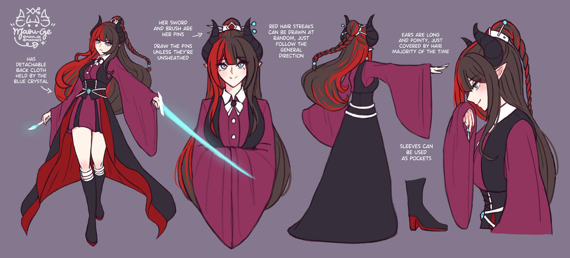 Reference sheet of Maou-Ge (Rue) Reference sheet of Maou-Ge (Rue)