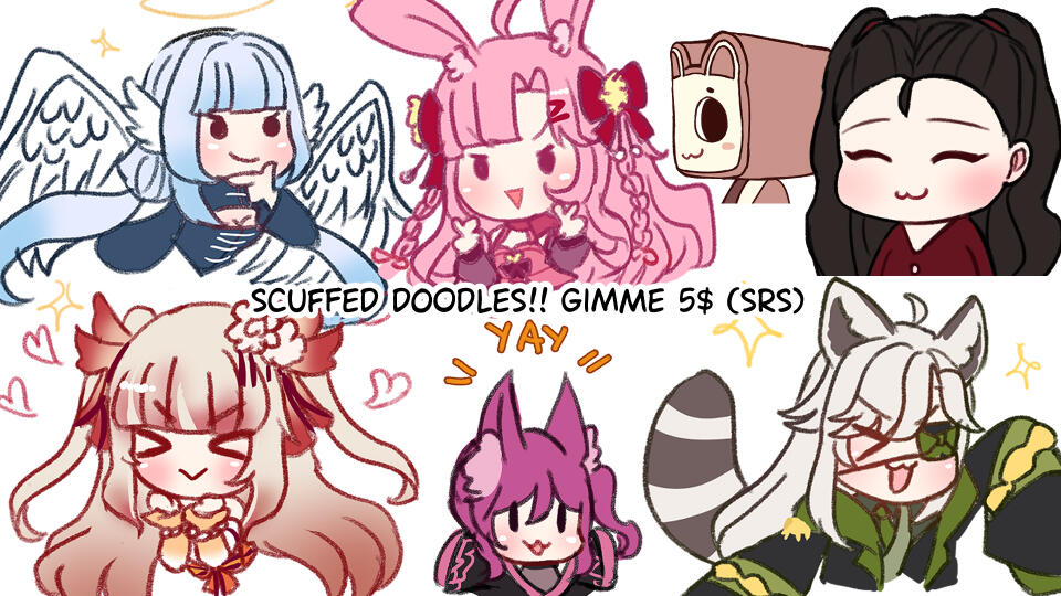 Custom Emotes Commission Scuffed Doodle
