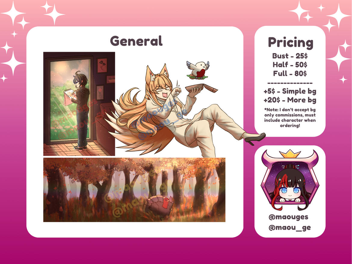 Reference sheet of Maou-Ge (Rue)