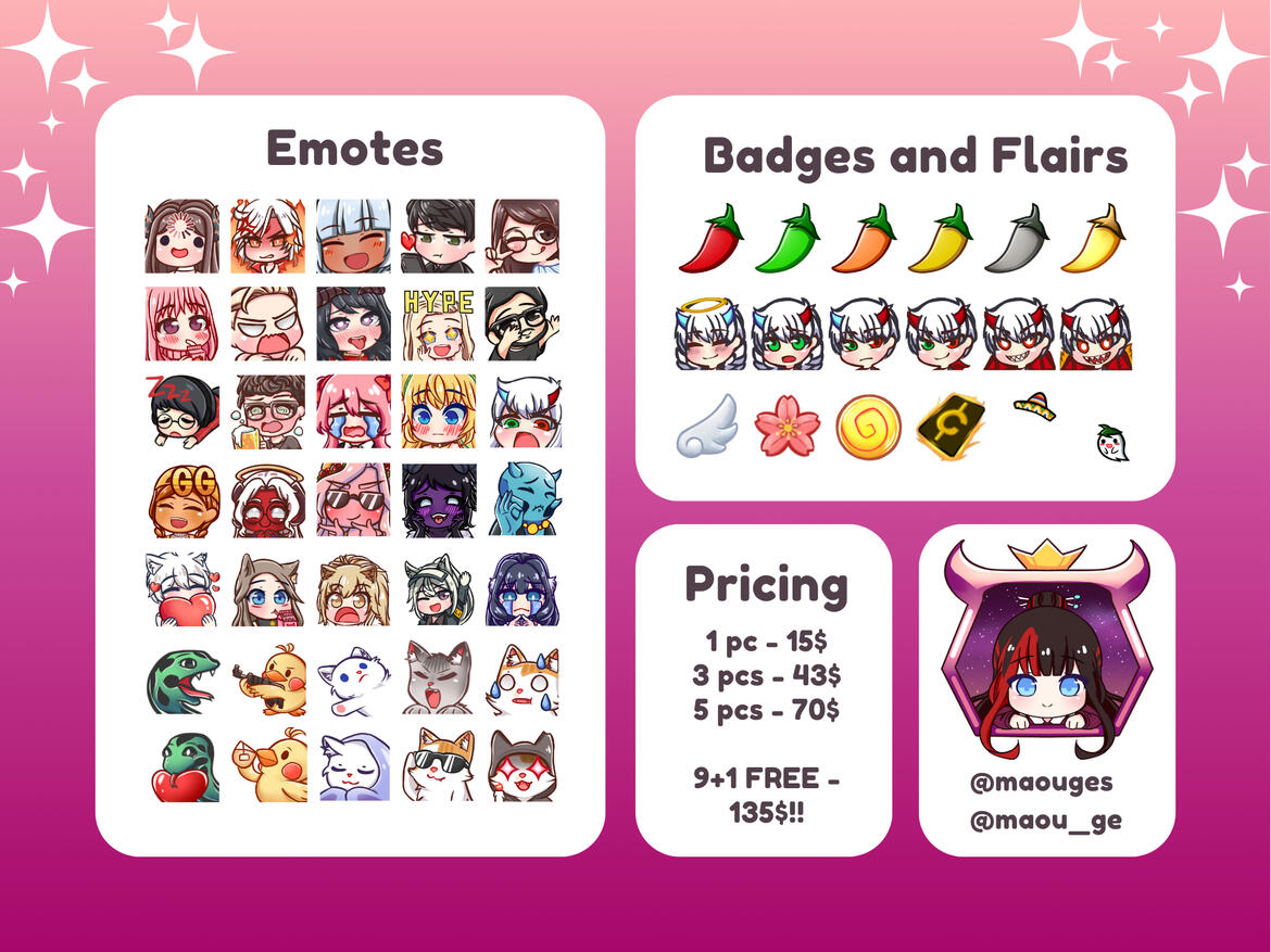 Custom Emotes Commission